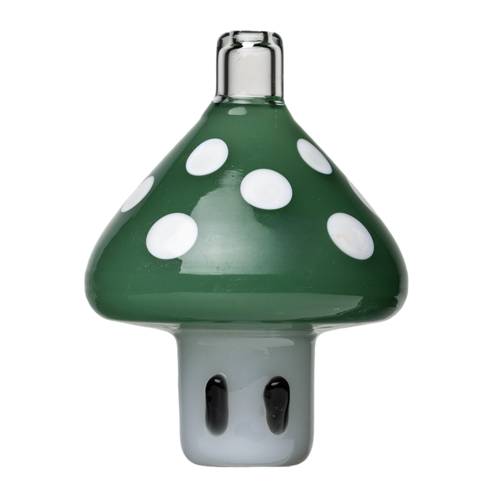 Human Grade Mushroom Carb Cap *ATX Only / Deep Green